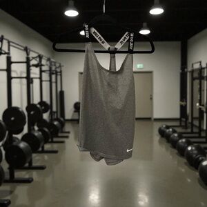 Nike Charcoal Gray Workout Tank